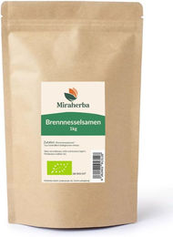 Miraherba Bio Brennnesselsamen Pulver – Bild 1 von 2