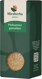 Miraherba Bio Flohsamenschalen gemahlen Pulver – Bild 1 von 1