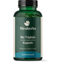 Produktbild von Miraherba Bio Triphala Kräuter-Komplex Kapseln