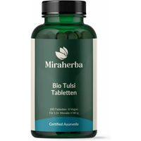 Produktbild von Miraherba Bio Tulsi Tabletten ohne Zusatzstoffe
