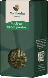 Miraherba Maulbeerblätter gemahlen als Pulver – Bild 1 von 2
