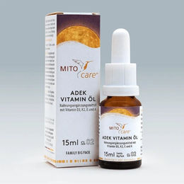 MITOcare ADEK Vitamin Öl Tropfen – Bild 1 von 1