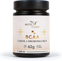 MITOcare BCAA Kapseln ohne Zusatzstoffe – Bild 1 von 1