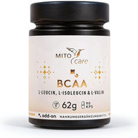 Produktbild von MITOcare BCAA Kapseln ohne Zusatzstoffe