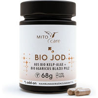 Produktbild von MITOcare Bio Jod aus Kelp/Braunalge Kapseln