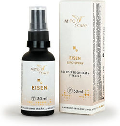 MITOcare Eisen Bisglycinat Spray ohne Zusatzstoffe für Frauen und Sportler – Bild 1 von 1
