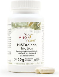 MITOcare HISTAclean biotics Vegan Kapseln ohne Zusatzstoffe 60 Stück – Bild 1 von 1