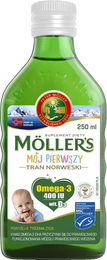 Möller's Mein Erstes Omega 3 Kids Fischöl mit EPA und DHA für Kinder und Säuglinge 250 ml – Bild 1 von 1