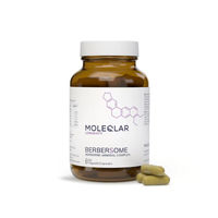 Produktbild von MoleQlar Berbersome Berberine-Mineral-Complex mit Chrom vegan glutenfrei laktosefrei 60 Kapseln