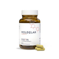 Produktbild von MoleQlar Fisetin Flavonoid Extrakt pflanzlicher Ursprung 60 Kapseln