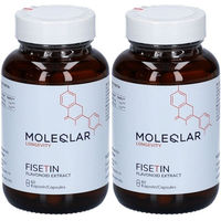 Produktbild von Moleqlar Fisetin Kapseln vegan und glutenfrei