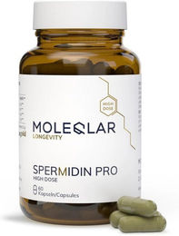 MoleQlar Longevity Spermidin Pro Kapseln vegan und glutenfrei – Bild 1 von 1