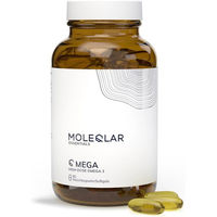 Produktbild von Moleqlar Qmega Omega-3 Kapseln hochdosiert ohne Zusatzstoffe