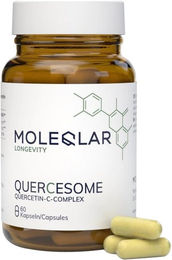 Moleqlar Quercesome Quercetin-C-Complex Kapseln vegan und glutenfrei – Bild 1 von 3