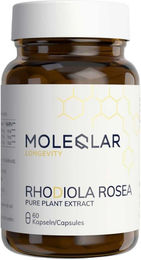 Moleqlar Rhodiola Rosea Kapseln vegan ohne Zusatzstoffe 60 Stück – Bild 1 von 2