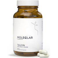 Produktbild von Moleqlar Taurin Hochdosiert L-Taurin Kapseln laktosefrei und glutenfrei ohne Zusatzstoffe