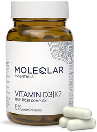 Moleqlar Vitamin D3 K2 5000 IE Kapseln 60 Stück – Bild 1 von 1