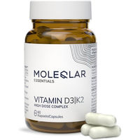 Produktbild von Moleqlar Vitamin D3 K2 5000 IE Kapseln 60 Stück