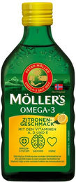 Möller's Omega-3 Fischöl Zitrone 250 ml – Bild 1 von 4