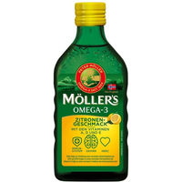 Produktbild von Möller's Omega-3 Fischöl Zitrone 250 ml