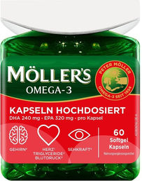 MÖLLER'S Omega-3 Kapseln hochdosiert 60 Stück – Bild 1 von 1