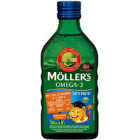 Produktbild von Möller's Omega-3 Kids Fruchtgeschmack Öl 250 ml