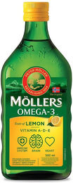 Möller's Omega-3 Öl Zitrone Flüssig 500 ml – Bild 1 von 4