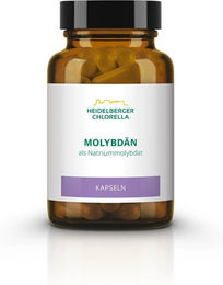 Molybdän Kapseln von Heidelberger Chlorella GmbH vegan glutenfrei laktosefrei 60 Stück – Bild 1 von 2