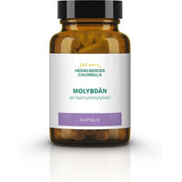Produktbild von Molybdän Kapseln von Heidelberger Chlorella GmbH vegan glutenfrei laktosefrei 60 Stück