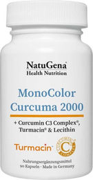 Monocolor Curcuma NatuGena Bio Extrakt Kapseln – Bild 1 von 1