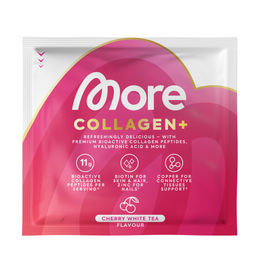 MORE Collagen+ More Nutrition Kollagen Pulver mit Hyaluron Cherry White Tea – Bild 1 von 1