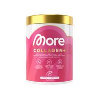 Produktbild von More Nutrition Collagen+ Cherry White Tea Kollagen Pulver mit Hyaluron 300 g