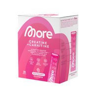 Produktbild von More Nutrition Creatine + Carnitine Pulver mit Brausegeschmack