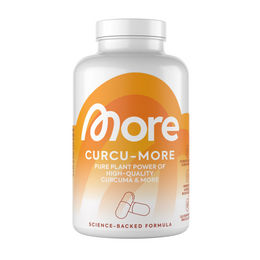 More Nutrition Curcu-More Kurkuma Extrakt mit Sulforaphane Kapseln 180 Stück – Bild 1 von 1
