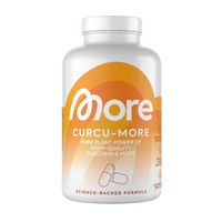 Produktbild von More Nutrition Curcu-More Kurkuma Extrakt mit Sulforaphane Kapseln 180 Stück