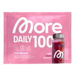 More Nutrition DAILY100 Smoothie-Drink mit Vitaminen und Mineralstoffen vegan und zuckerfrei in Sticks – Bild 1 von 1