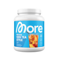 Produktbild von More Nutrition More Clear Protein Isolat Peach Iced Tea Style Pulver 600 g zuckerfrei und fettfrei