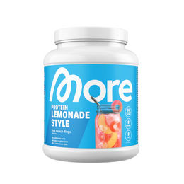 More Nutrition More Clear Protein Isolat Pink Peach Rings Proteinpulver 600 g – Bild 1 von 1
