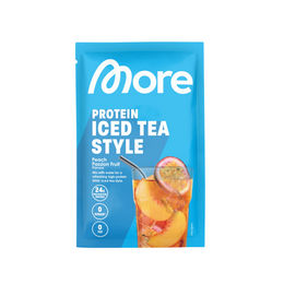 More Nutrition More Clear Protein Isolat Pulver Peach Passionfruit Iced Tea Style 30 g – Bild 1 von 1