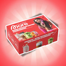 More Nutrition MORE MPF Box More Protein Fasten Starterbox mit 55 Proben Protein Shakes und Mahlzeiten – Bild 1 von 1