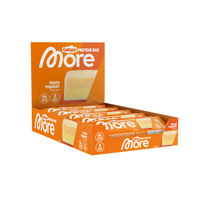 Produktbild von More Nutrition More Protein Bar Chewy Peach Yoghurt Proteinriegel ohne Zuckerzusatz