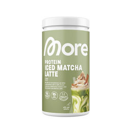 More Nutrition More Protein Iced Matcha Latte Chai Pulver zuckerfrei – Bild 1 von 1