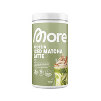 Produktbild von More Nutrition More Protein Iced Matcha Latte Chai Pulver zuckerfrei