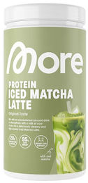 More Nutrition More Protein Iced Matcha Latte Eiweißpulver 300g – Bild 1 von 1