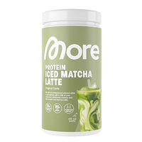 Produktbild von More Nutrition More Protein Iced Matcha Latte Pulver zuckerfrei 500g
