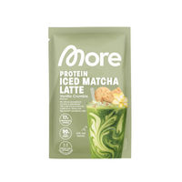 Produktbild von More Nutrition More Protein Iced Matcha Latte Vanilla Crumble zuckerfrei Pulver