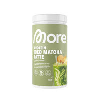 Produktbild von More Nutrition More Protein Iced Matcha Latte Vanilla Crumble zuckerfrei Pulver