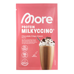More Nutrition More Protein Milkyccino Chocolate Crispy Cream zuckerfrei Proteinpulver mit Koffein – Bild 1 von 1