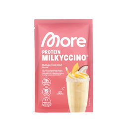 More Nutrition More Protein Milkyccino Mango Coconut Proteinpulver mit Koffein zuckerfrei – Bild 1 von 1