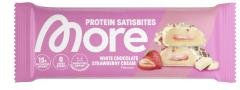 More Nutrition More Satisbite Bar Proteinriegel White Strawberry Cream 50 g – Bild 1 von 1